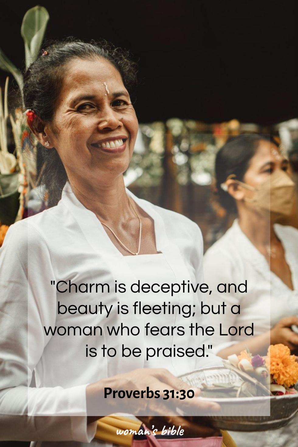 15 Bible Verses All Wise Women Should Know Proverbs 31:30