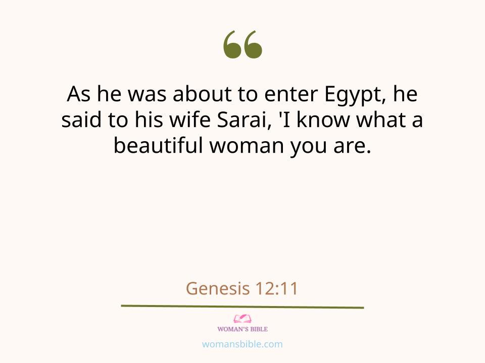 9 Scriptures About Woman Beauty and Appearance Genesis 12:11