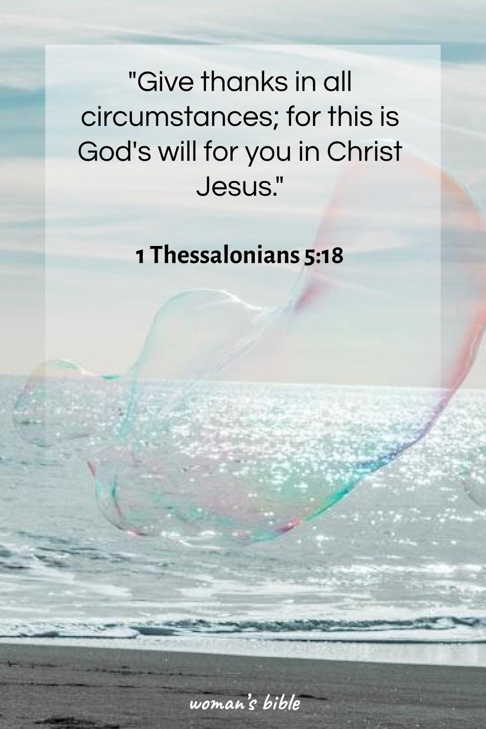 daily verse for woman Friday, April 12th, 2024 1 Thessalonians 5:18