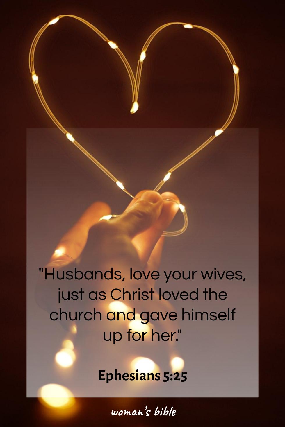 Bible Verses For A Strong Relationship With Your Boyfriend Ephesians 5:25