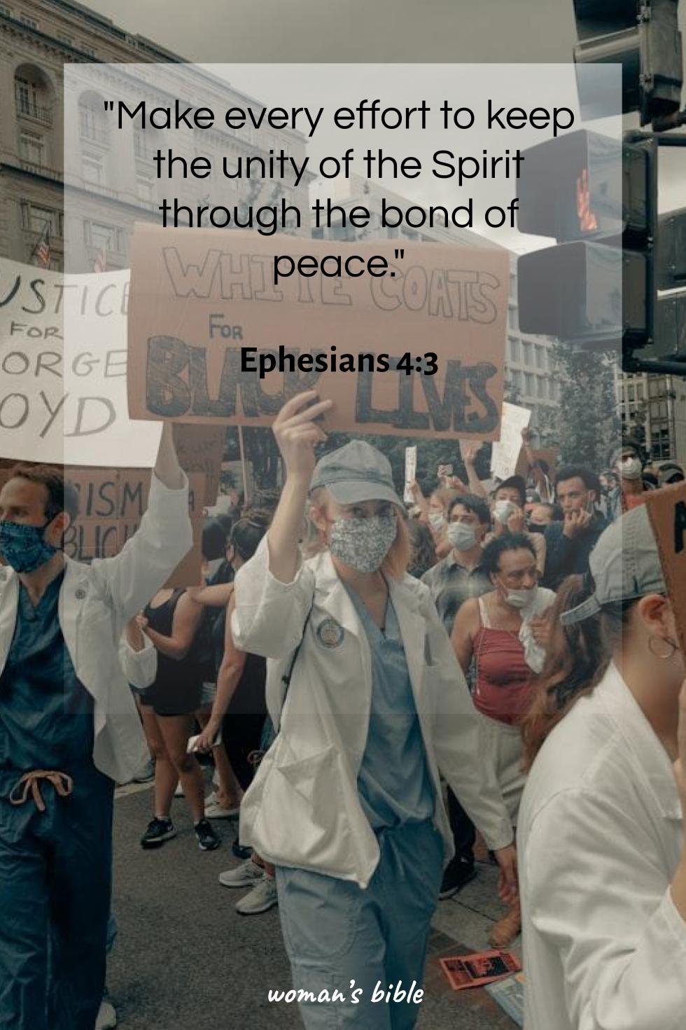 daily verse for woman Wednesday, May 22nd, 2024 Ephesians 4:3