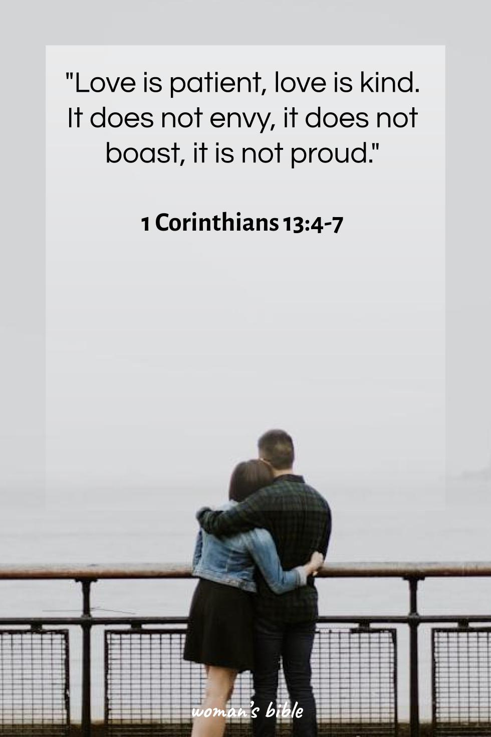 daily verse for woman Monday, September 30th, 2024 1 Corinthians 13:4-7