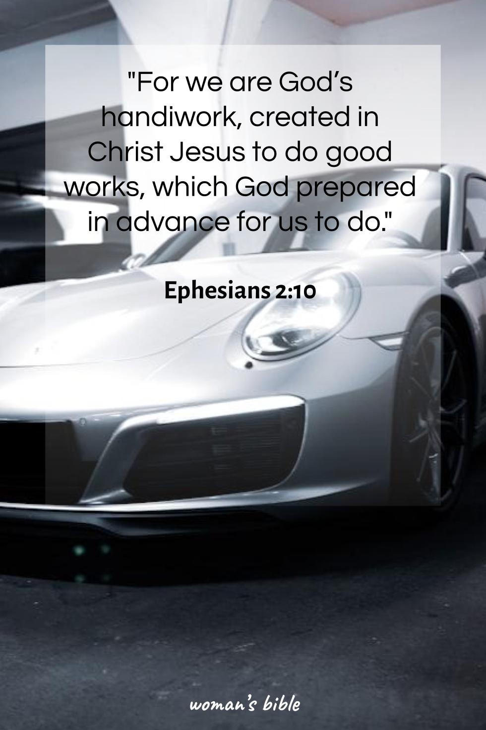 daily verse for woman Saturday, September 28th, 2024 Ephesians 2:10