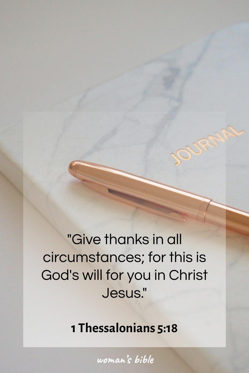 daily verse for woman Friday, May 9th, 2025 1 Thessalonians 5:18