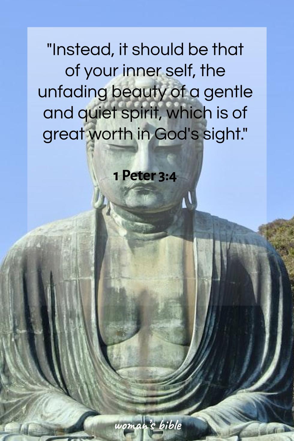daily verse for woman Monday, July 28th, 2025 1 Peter 3:4