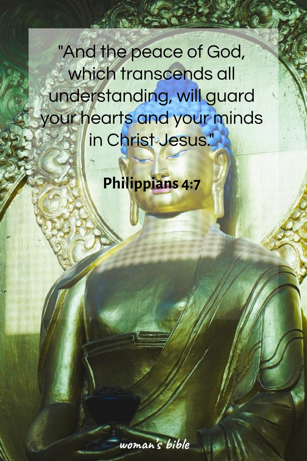 daily verse for woman Thursday, July 24th, 2025 Philippians 4:7
