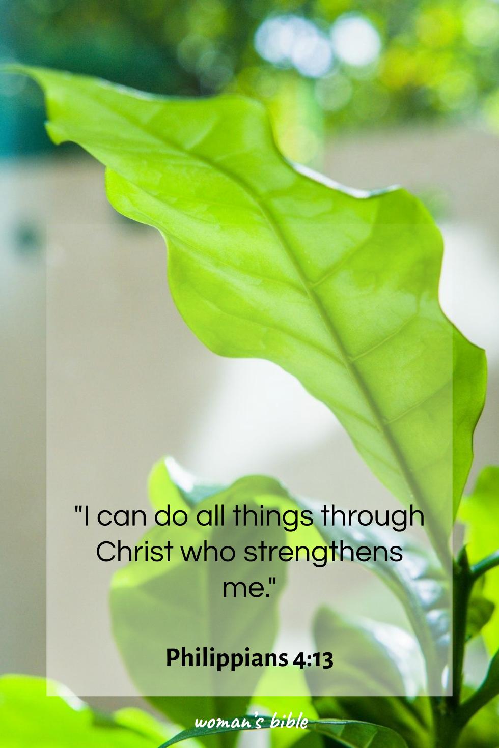daily verse for woman Sunday, September 28th, 2025 Philippians 4:13