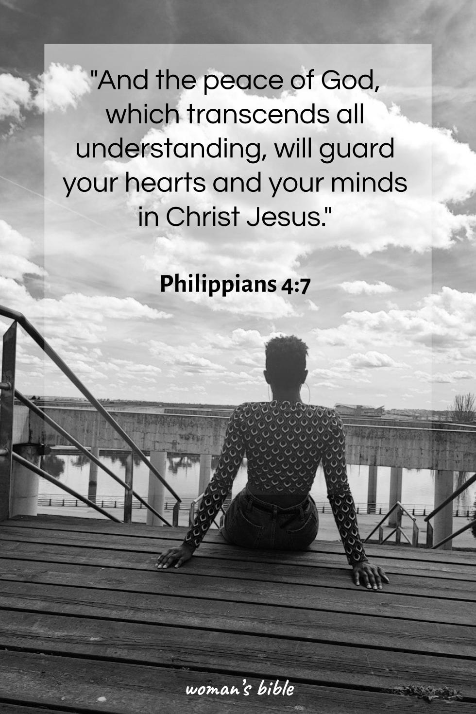 daily verse for woman Friday, October 10th, 2025 Philippians 4:7