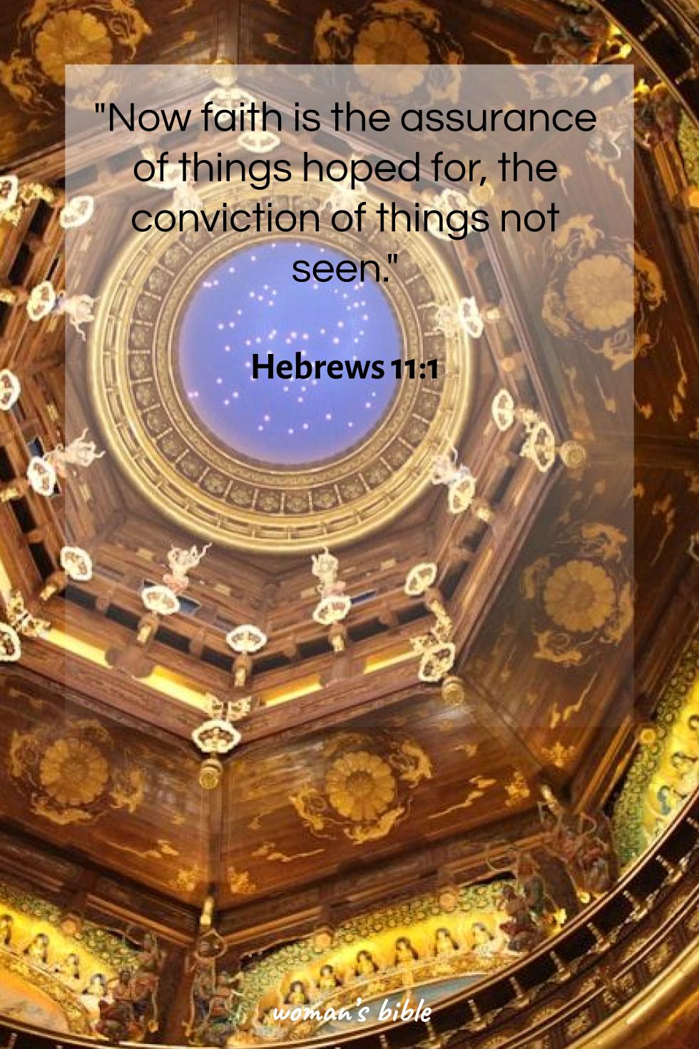 daily verse for woman Saturday, November 15th, 2025 Hebrews 11:1