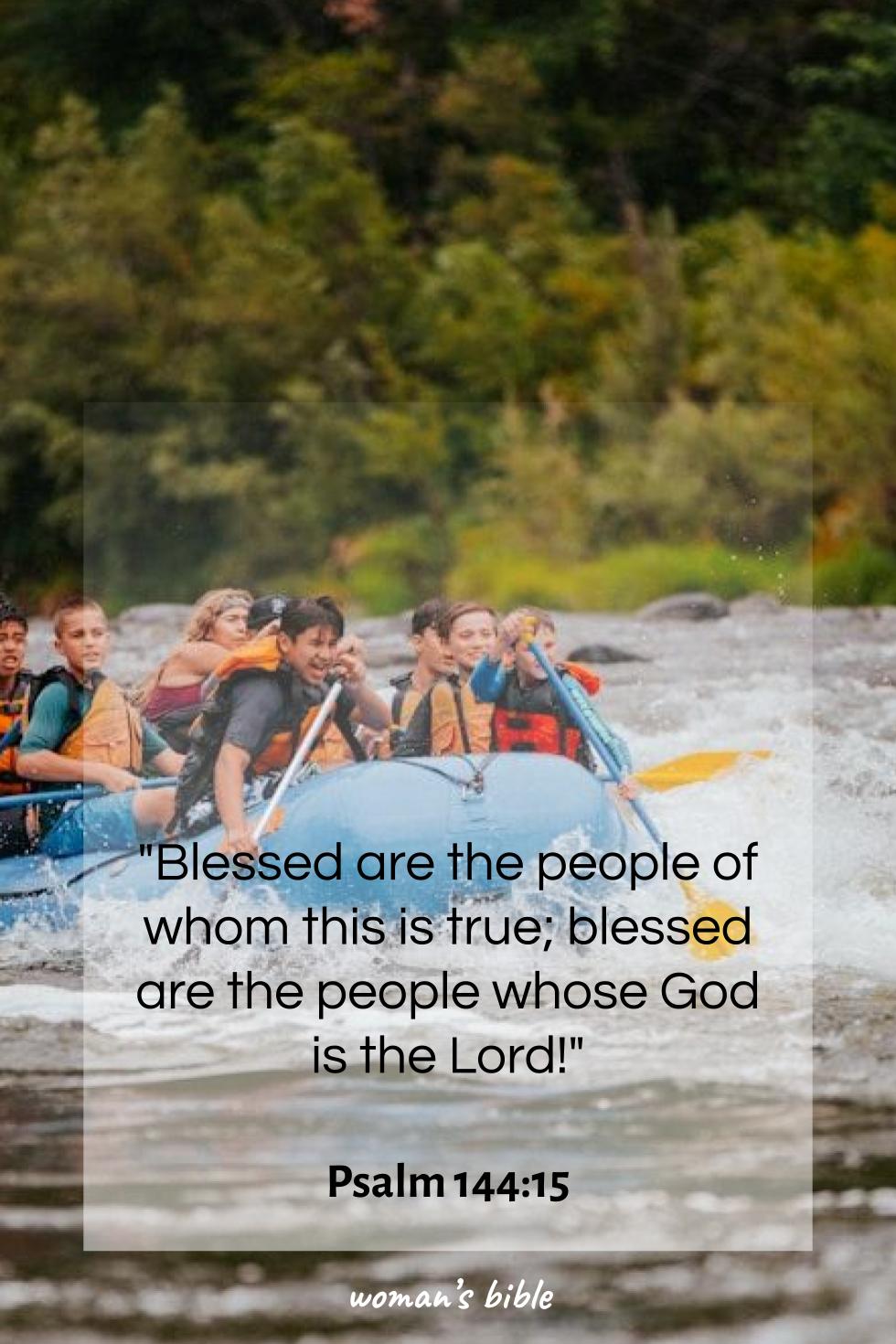 daily verse for woman Thursday, February 5th, 2026 Psalm 144:15