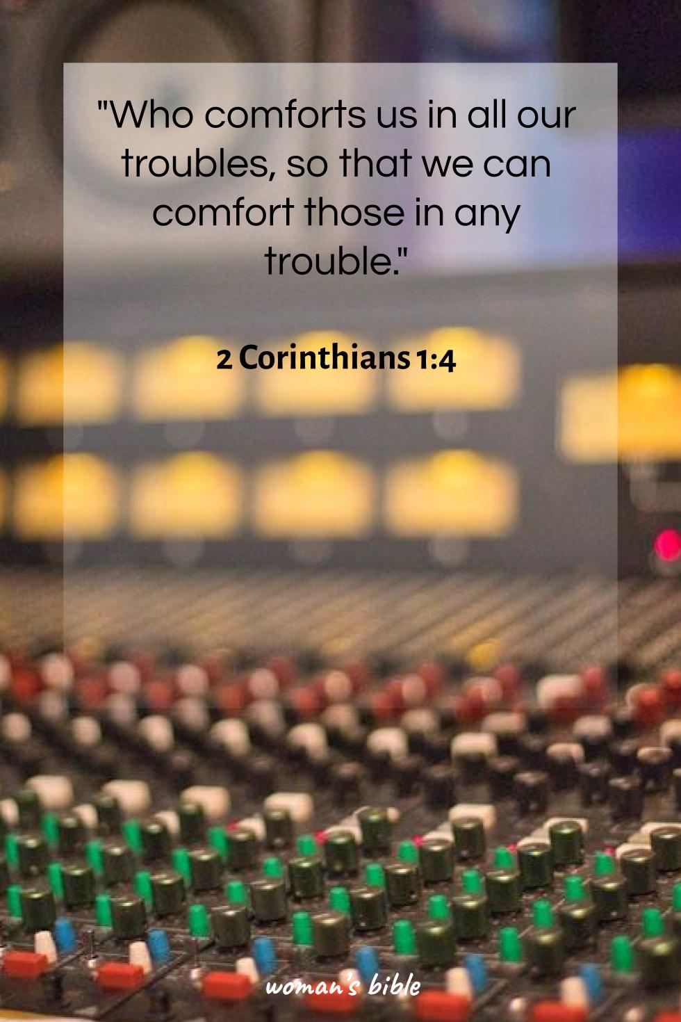 daily verse for woman Tuesday, February 10th, 2026 2 Corinthians 1:4