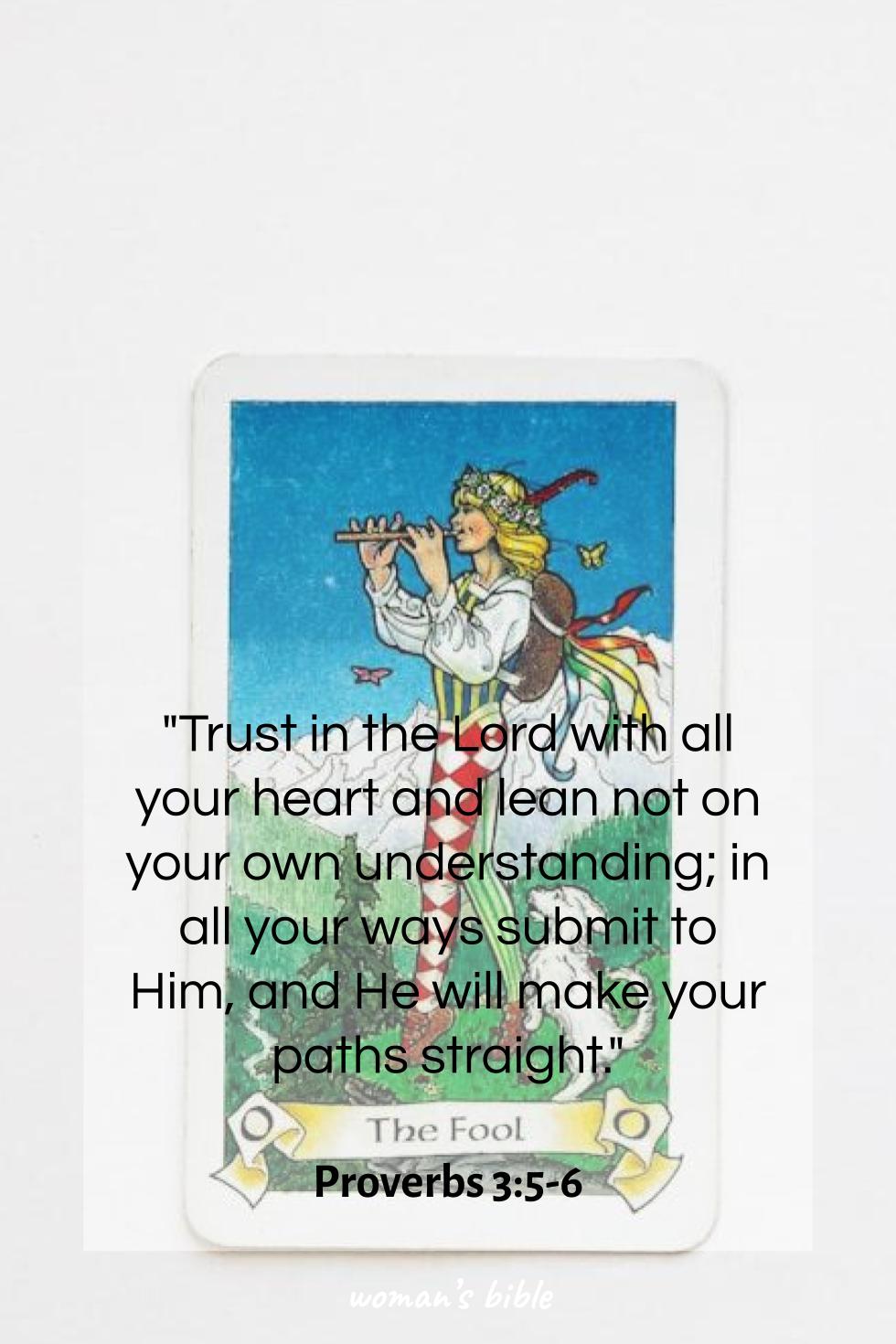 daily verse for woman Tuesday, March 31st, 2026 Proverbs 3:5-6